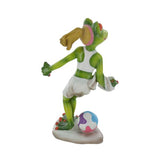Comical frog Female Footballer/Lioness 80353
