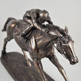 On The Flat Bronze Horse Sculpture by Harriet Glen - Prezents.com