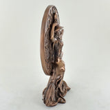 Witch with Celtic Moon Cold Cast Bronze Sculpture - Prezents.com