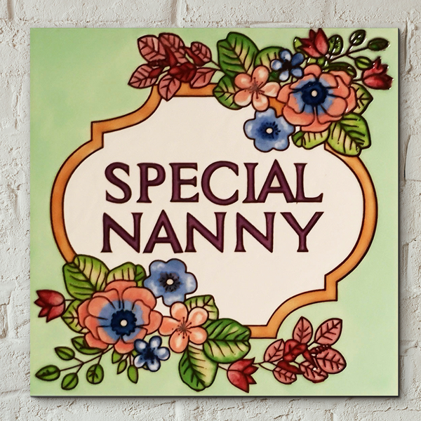 Special Nanny Decorative Ceramic Tile
