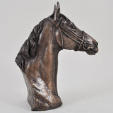 Thoroughbred Cold Cast Bronze Sculpture by David Geenty - Prezents.com