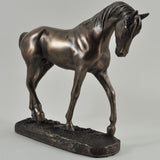 Bronze Effect Dressage Horse Statue by D. Geenty Entitled Graceful