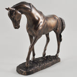 Bronze Effect Dressage Horse Statue by D. Geenty Entitled Graceful