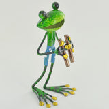 Green Frog with Binoculars - Prezents.com