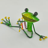 Green Frog with Ice Cream - Prezents.com
