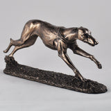Racing Greyhound Cold Cast Bronze Sculpture - Prezents.com