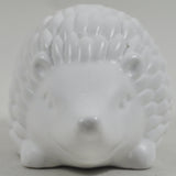 Pair of White Ceramic Hedgehogs - Prezents.com