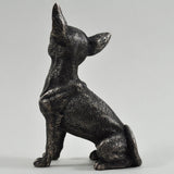 Chihuahua Cold Cast Bronze Sculpture - Prezents.com