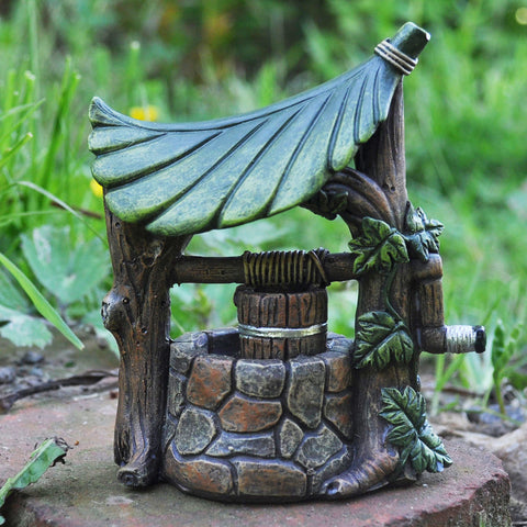 Miniature Wishing Water Well for the Fairy Garden - Prezents.com