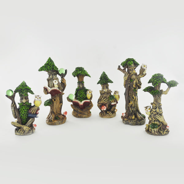 Set of Six Tree Ent Figurines - Prezents.com
