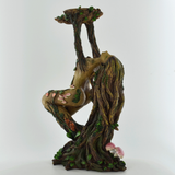 Treant Lady Birch Candle Holder