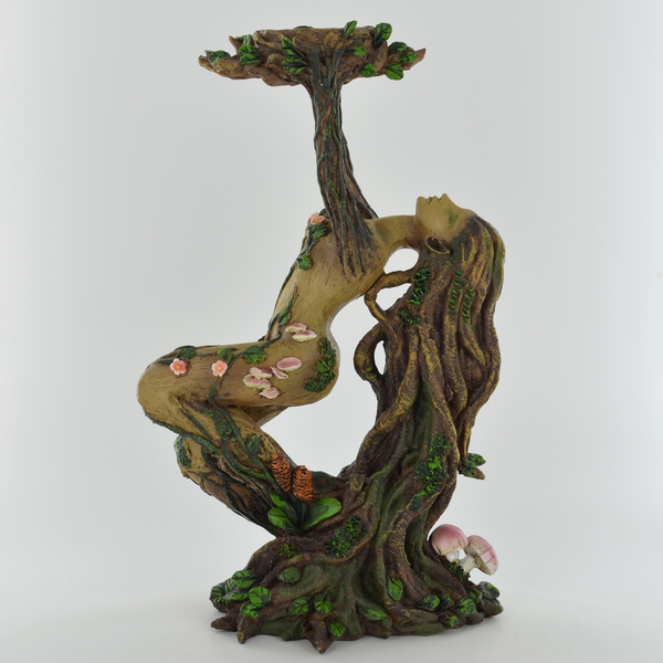 Treant Lady Birch Candle Holder