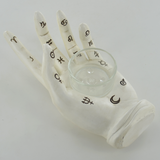Palmistry Hand Candle Holder Palm Reading Home Decor Spiritual Learning Gift Idea