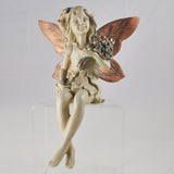 Forest Fairy Holding a Bouquet Shelf Sitting Sculpture - Prezents.com