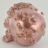 Rose Gold Floral Skull - Prezents.com