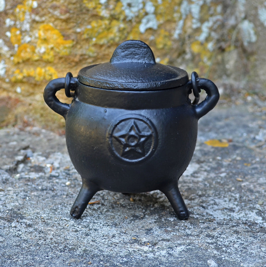Cast Iron Cauldron Black no lid - In Spyrit Metaphysical