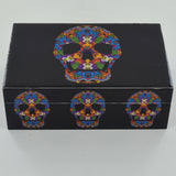Tarot Card Storage Box - Kaleido Skull - Prezents.com