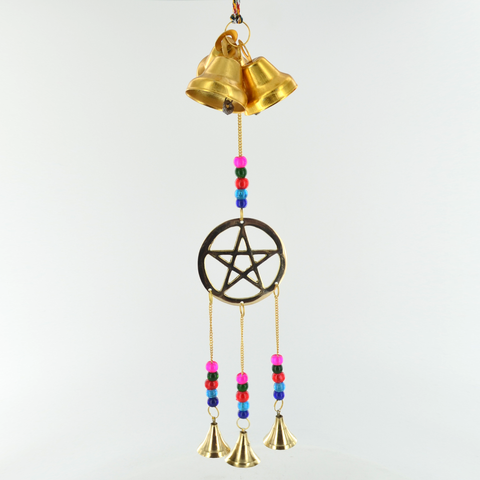 Hanging Bells- Pentagram