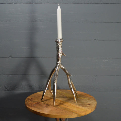Antlers of Exmoor Large Candle Stick Holder - Prezents.com