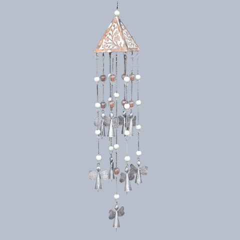Silver Bells & Angels Wind Chime
