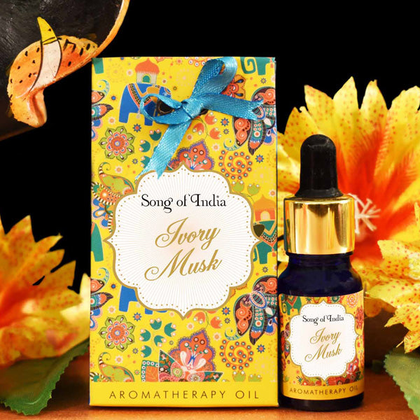 Ivory Musk Aroma Therapy Oil in Beautiful Gift Box 10ml - Prezents.com