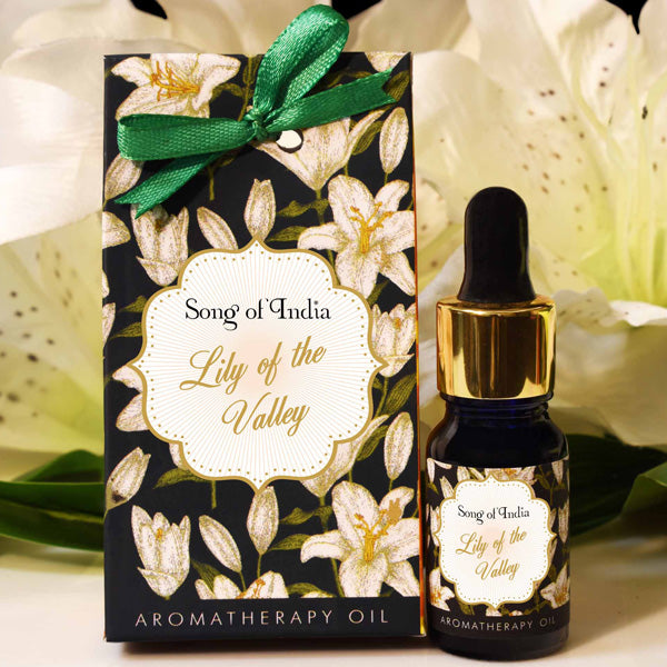 Lily of the Valley Aroma Therapy Oil in Beautiful Gift Box 10ml - Prezents.com