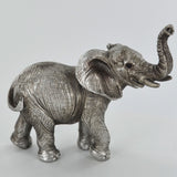 Small Elephant Silver Sculpture - Prezents.com