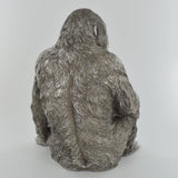 Gorilla Silver Sculpture - Prezents.com