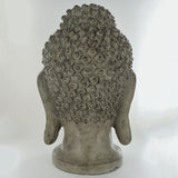 Large Buddha Head Stone Effect Sculpture - Prezents.com