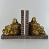 Happy Buddha Bookends - Prezents.com