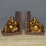 Happy Buddha Bookends - Prezents.com