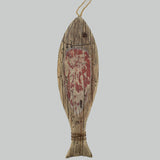 Nautical Hanging Wood Fish