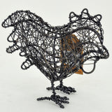 Bronze Wire Wrapped Rooster- Small