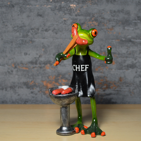 Comical Frogs - BBQ Chef