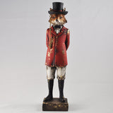 Dapper Fox in a Hunting Uniform - Prezents.com