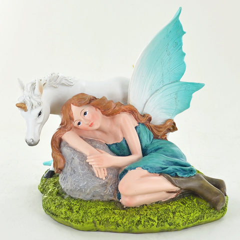 Summer Fairy Green, with Unicorn - Prezents.com