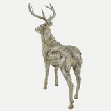 Winter Deer Standing Christmas Ornament - Prezents.com