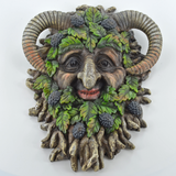 Obsidian Tree Ent Face Plaque - Wall Plaque