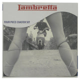 Lambretta Vintage Photo Coaster Set - Prezents.com