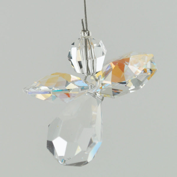 Mini Crystal Angels - Nine Assorted Colours - Prezents.com