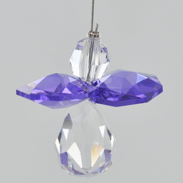 Mini Crystal Angels - Nine Assorted Colours - Prezents.com